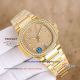 AAA replica Patek Philippe Nautilus full gold diamond bezel Swiss mechanical watch (3)_th.jpg